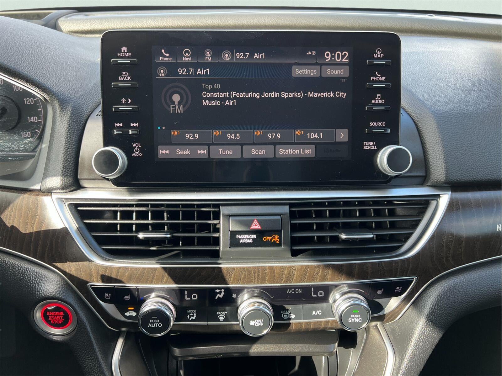 2018 Honda Accord Sedan Touring 1.5T