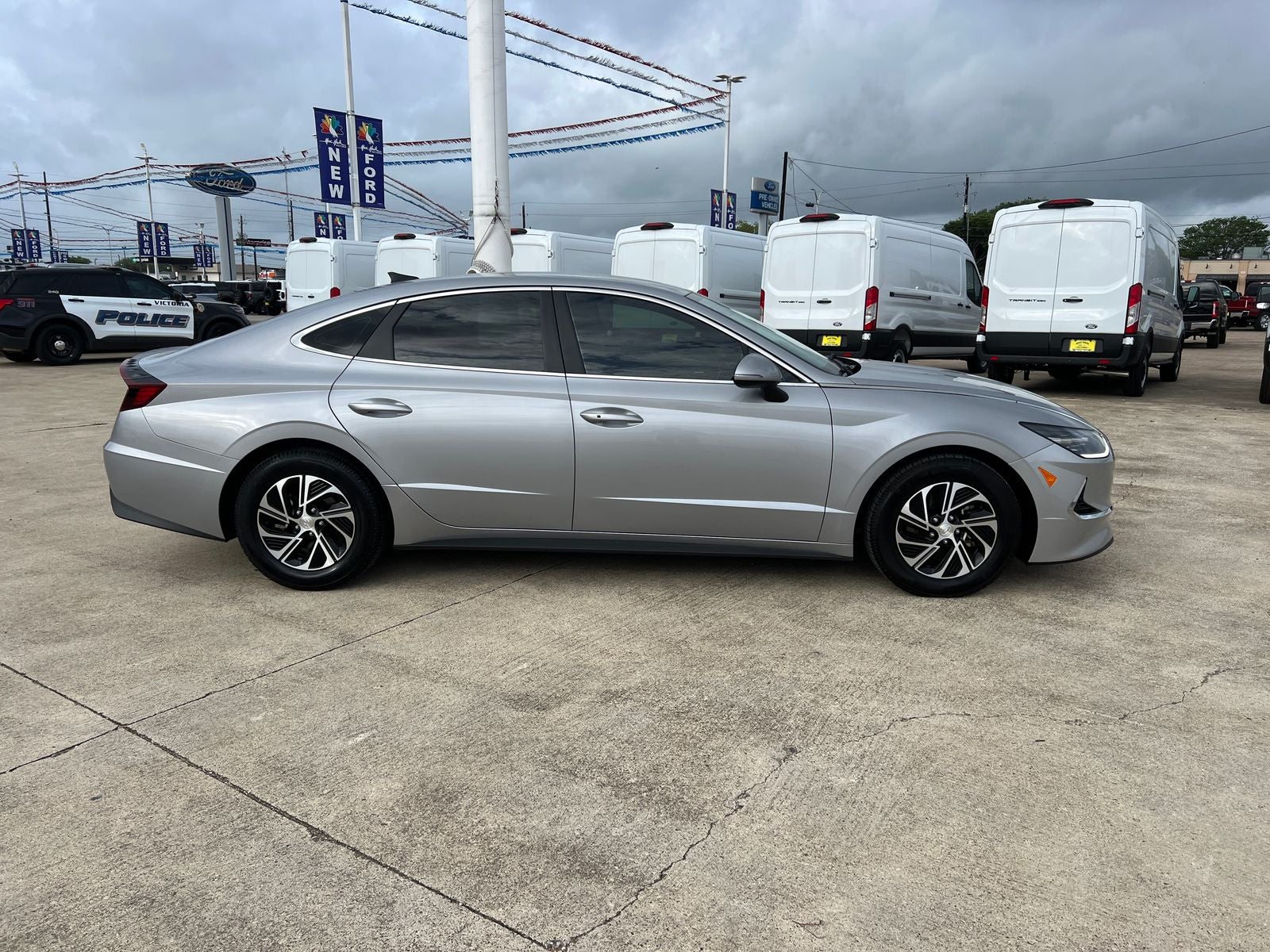 2023 Hyundai Sonata Hybrid Blue