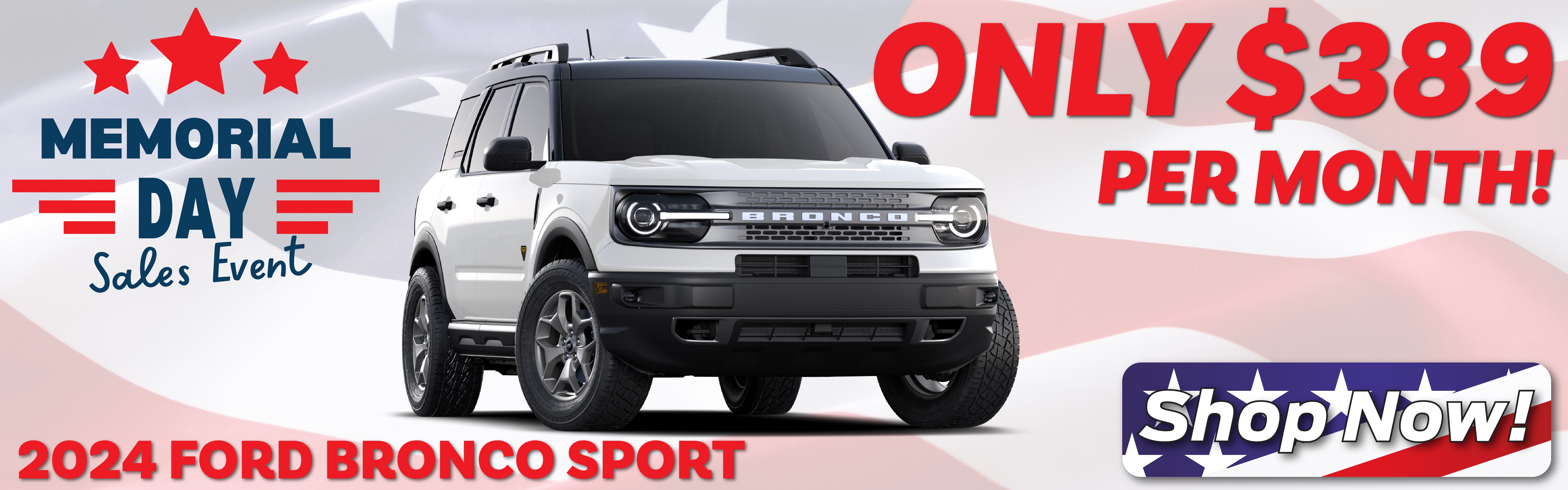 2023 Ford Bronco Sports