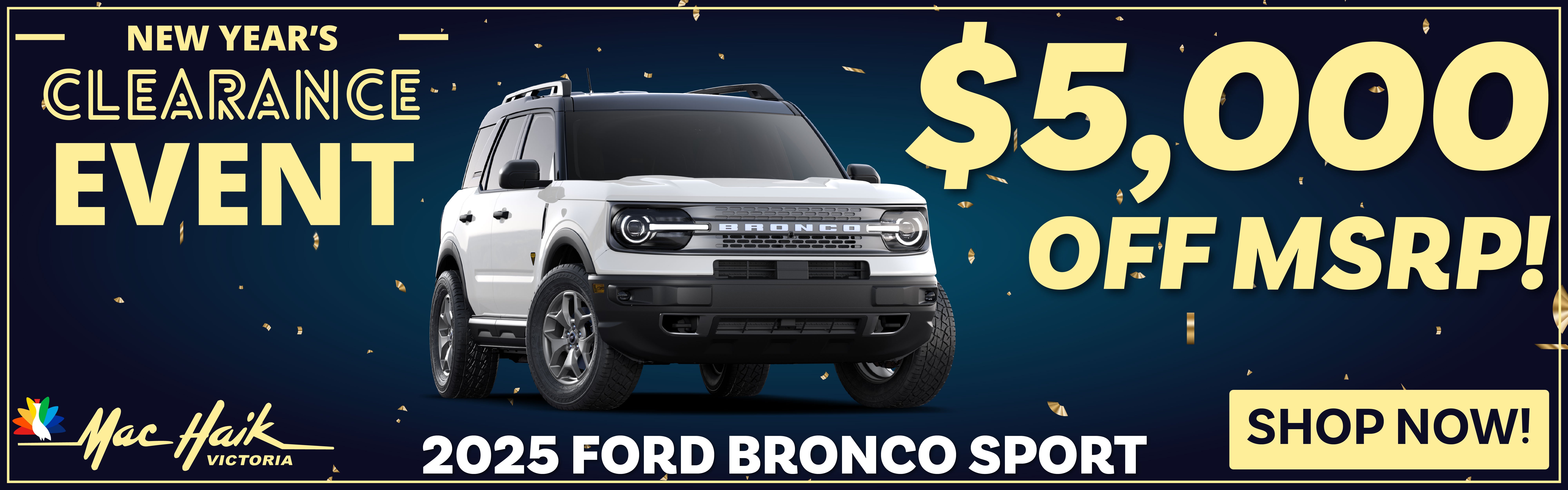 2025 Ford Bronco Sports